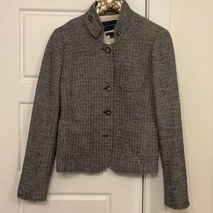 Soft tweed herringbone banana republic jacket 8